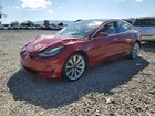 2018 Tesla Model 3 Red vin: 5YJ3E1EB8JF063199