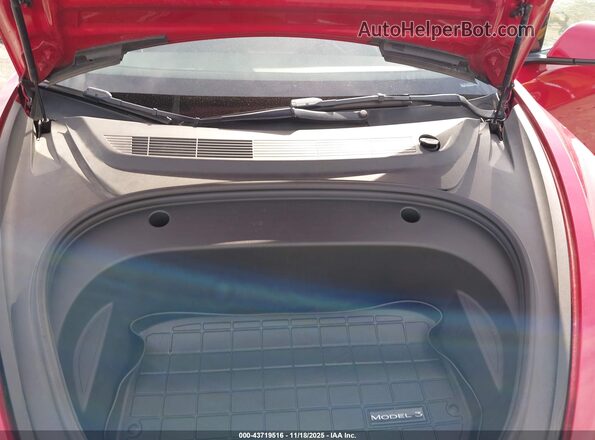5YJ3E1EB9NF108575 2022 TESLA MODEL 3 Красный Вид сзади