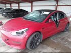 2022 Tesla Model 3 Long Range Dual Motor All-wheel Drive Красный vin: 5YJ3E1EB9NF187472