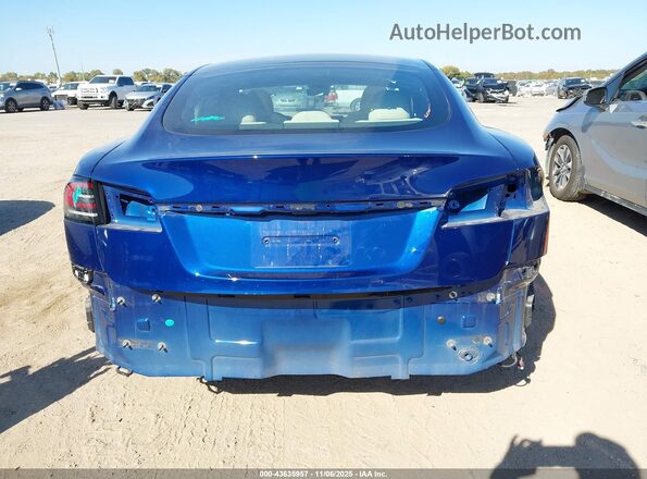 5YJSA1E53SF548496 2025 TESLA MODEL S Синий 