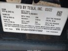 2022 Tesla Model S Dual Motor All-wheel Drive Black vin: 5YJSA1E5XNF475602