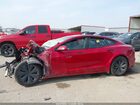 2021 Tesla Model S Plaid Tri Motor All-wheel Drive Красный vin: 5YJSA1E61MF438378