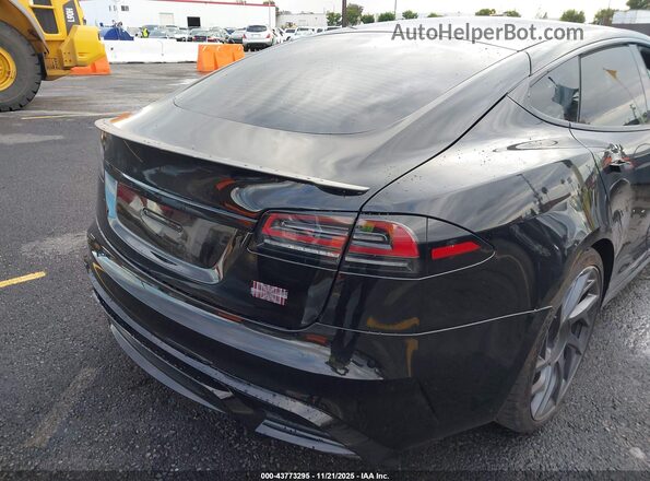 5YJSA1E67TF554750 2026 TESLA MODEL S Черный Задняя правая четверть