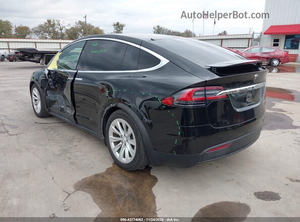 5YJXCBE26LF302698 2020 TESLA MODEL X Черный Задняя левая четверть