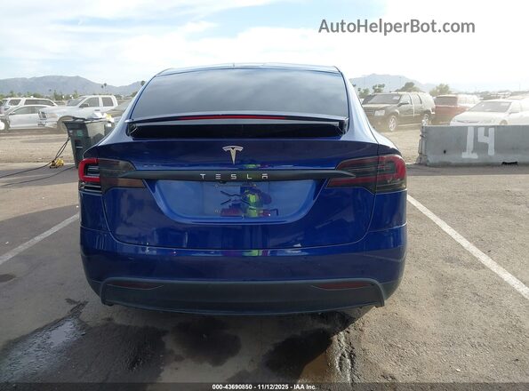 5YJXCBE41LF261978 2020 TESLA MODEL X Синий 
