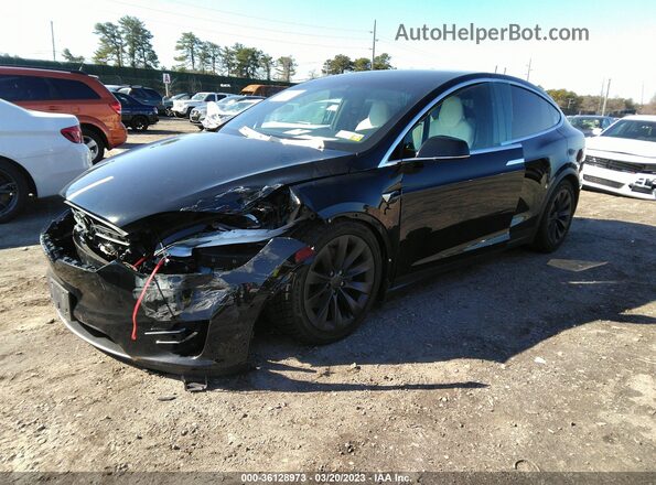5YJXCDE26GF026587 2016 TESLA MODEL X  Передняя левая четверть