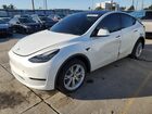 2021 Tesla Model Y Белый vin: 5YJYGDED2MF103025