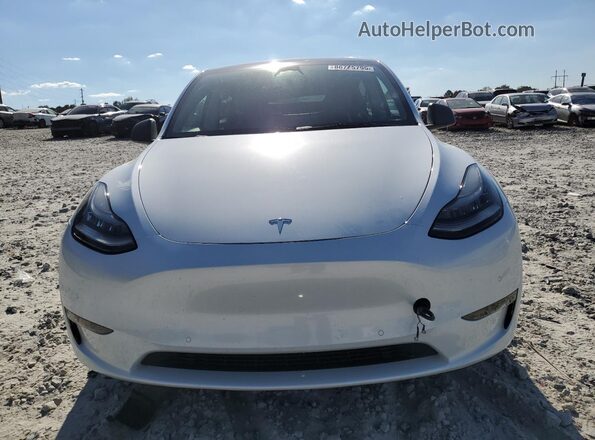 5YJYGDED3MF105916 2021 TESLA MODEL White Widok z przodu