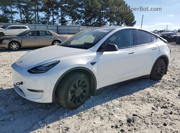 5YJYGDED3MF105916 2021 TESLA MODEL White Przód lewy