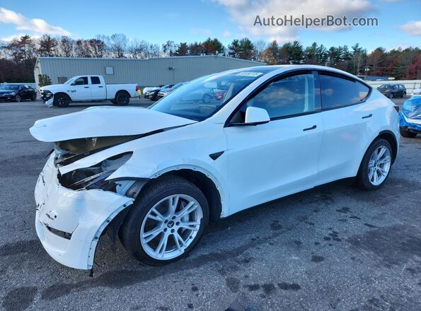 5YJYGDEE0LF036979 2020 TESLA MODEL Белый Передняя левая четверть