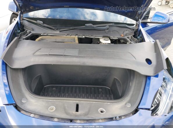 5YJYGDEE3LF023076 2020 TESLA MODEL Y Blue Вид ззаду
