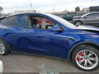 2020 Tesla Model Y Long Range Dual Motor All-wheel Drive Blue vin: 5YJYGDEE3LF023076