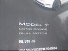 2020 Tesla Model Y Long Range Dual Motor All-wheel Drive White vin: 5YJYGDEE3LF041674