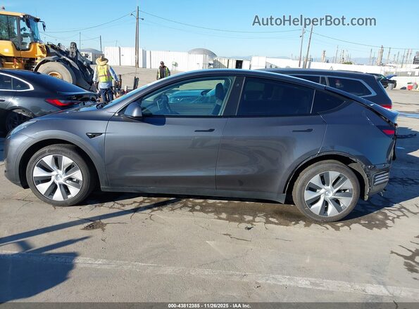 5YJYGDEE3MF161606 2021 TESLA MODEL Y Gray Панорамний вид салону 360°