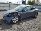 2020 Tesla Model Y Gray vin: 5YJYGDEE5LF049730