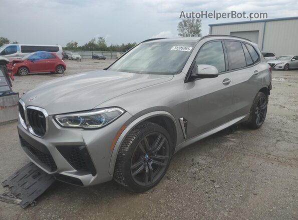 5YMJU0C01P9R07308 2023 BMW X5 Gray წინა მარცხენა ხედი სამი მეოთხედიდან