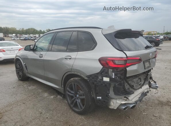 5YMJU0C01P9R07308 2023 BMW X5 Gray უკანა მარცხენა