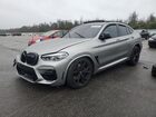 2020 Bmw X4 M Competition Silver vin: 5YMUJ0C08LLA99626