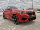 2020 Bmw X4 M Competition Red vin: 5YMUJ0C08LLU67316