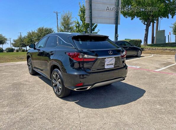 2T2HZMAA9MC183462 2021 LEXUS RX 350 Черный Передняя правая четверть