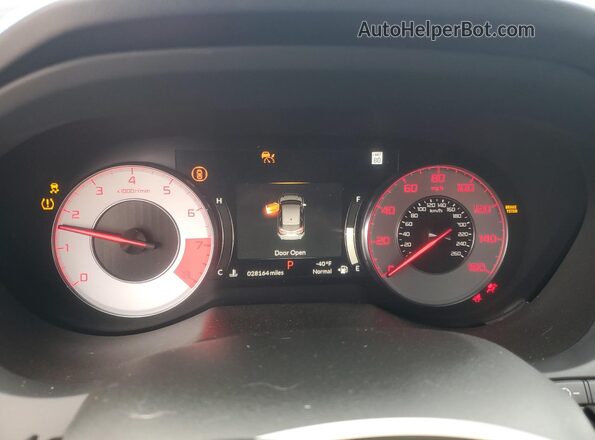 5J8TC2H61PL002617 2023 ACURA RDX Blue Widok tylnych siedzeń