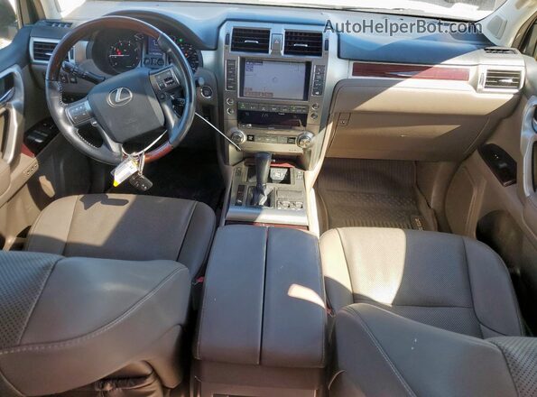 JTJBM7FX3K5224599 2019 LEXUS GX Белый Вид щитка приборов