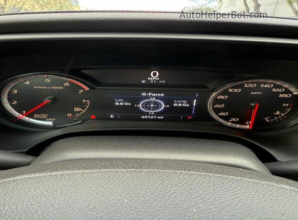 1G6DD5RL0L0127077 2020 CADILLAC CT4 Черный Вид щитка приборов