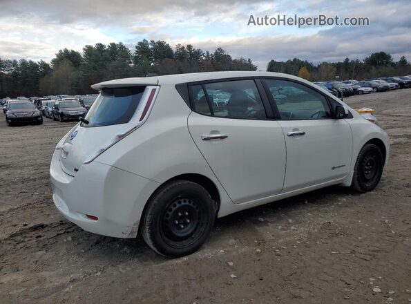 1N4AZ0CP0GC309534 2016 NISSAN LEAF Белый Передняя правая четверть