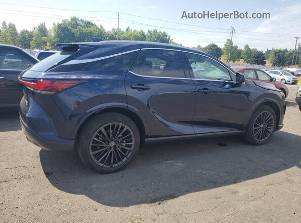 2T2BBMCA8RC058094 2024 LEXUS RX Синий Передняя правая четверть