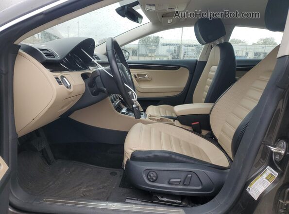WVWKP7AN1HE501260 2017 VOLKSWAGEN CC Коричневый Вид панели приборов