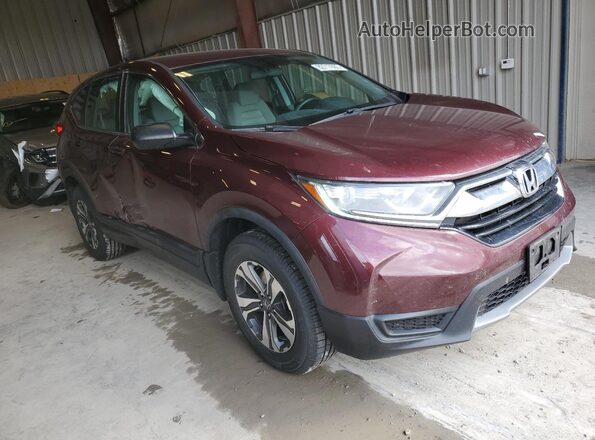 2HKRW6H31KH220745 2019 HONDA CRV Бордовый Вид спереди