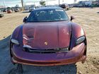2023 Porsche Taycan Бордовый vin: WP0AA2Y18PSA15602