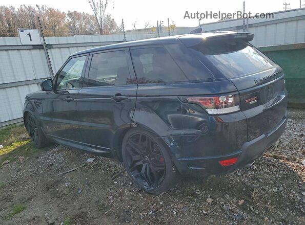 SALWV2FE2HA138261 2017 LAND ROVER RANGE ROVER Blue Tył prawy