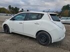 2016 Nissan Leaf S Белый vin: 1N4AZ0CP0GC309534