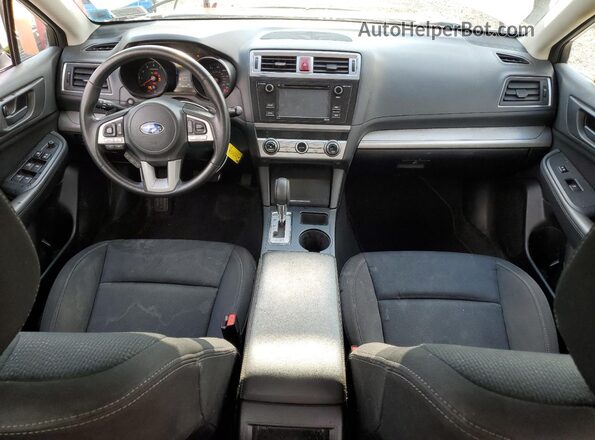 4S3BNAA68G3063083 2016 SUBARU LEGACY White Widok zestawu wskaźników