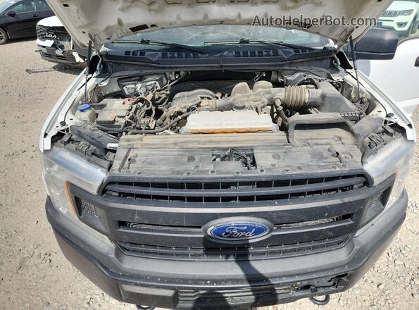 1FTEX1EB1KKC53675 2019 FORD F150 White Շարժիչի բաժամունքի տեսք