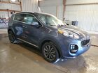 2018 Kia Sportage Ex Синий vin: KNDPNCAC1J7441994