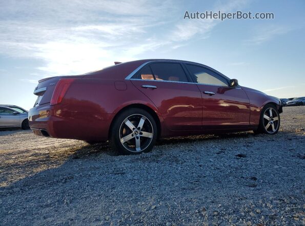1G6AP5SX4G0196156 2016 CADILLAC CTS Красный Передняя правая четверть
