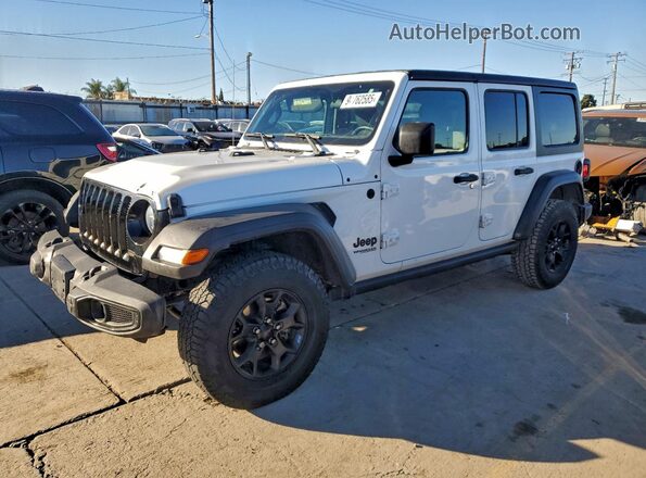1C4HJXDN8MW558941 2021 JEEP WRANGLER White Tył lewy