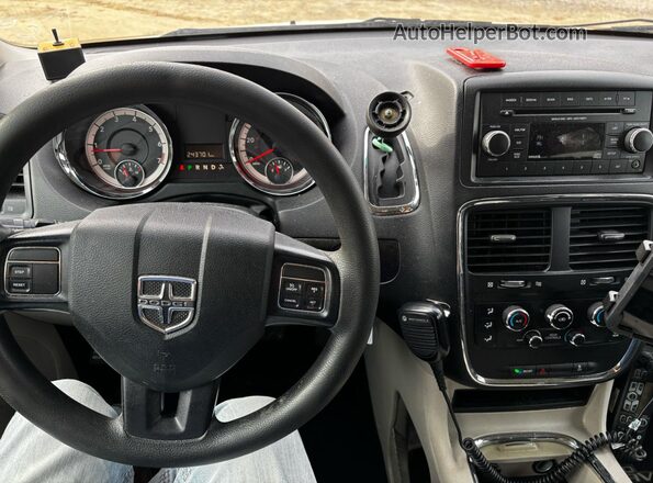 2C4RDGCG1GR334552 2016 DODGE CARAVAN Белый Вид задних сидений