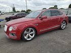2017 Bentley Bentayga Красный vin: SJAAC2ZV1HC014037