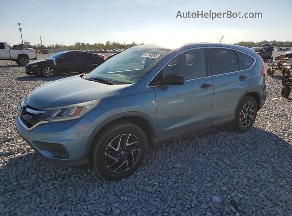 2HKRM3H46GH556170 2016 HONDA CRV Синий Задняя левая четверть