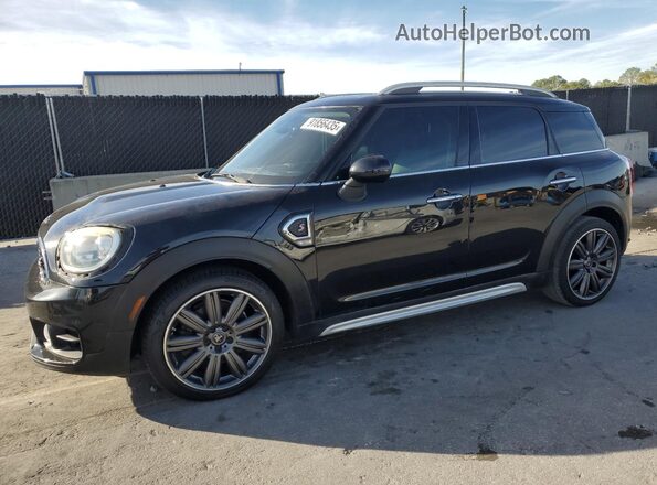 WMZYT3C53K3E95737 2019 MINI COOPER Черный Передняя левая четверть