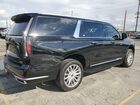 2021 Cadillac Escalade Esv Premium Luxury Черный vin: 1GYS3KKL5MR386798