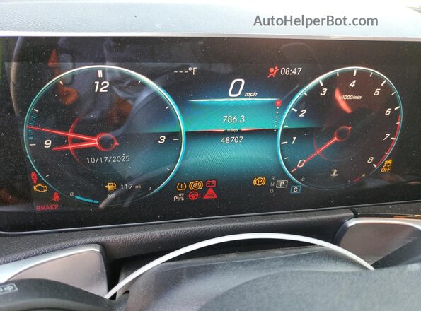 W1N4M5BB4MW079315 2021 MERCEDES-BENZ GLB-CLASS Белый Вид задних сидений
