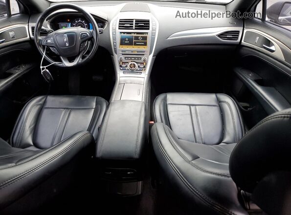 3LN6L5KU7JR604060 2018 LINCOLN MKZ Черный Вид щитка приборов