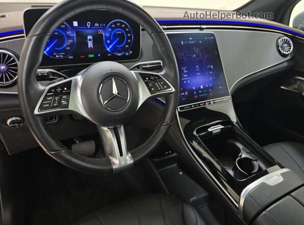 4JGGM2BBXPA016543 2023 MERCEDES-BENZ EQE Серый Вид задних сидений