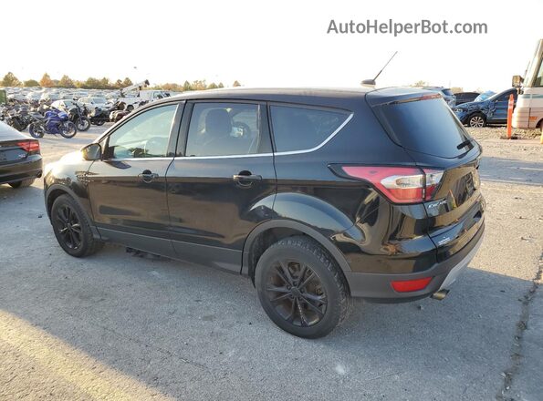 1FMCU9GD2HUC16608 2017 FORD ESCAPE Черный Задняя левая четверть