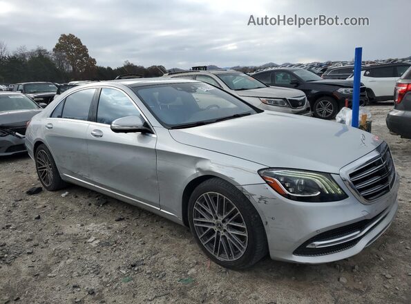 WDDUG6EB8JA348835 2018 MERCEDES-BENZ S-CLASS Silver Widok z przodu