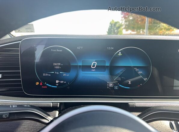4JGFB4KB1MA484105 2021 MERCEDES-BENZ GLE Белый Вид щитка приборов